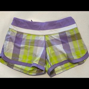 Lululemon speed up shorts!